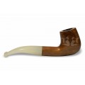 Cachimbo Bertoldi Elite Natural Curvo Peça Única